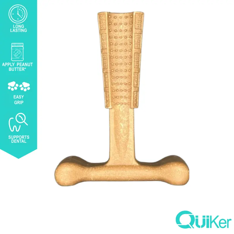 Bamboo T-Bone Dog Toy
